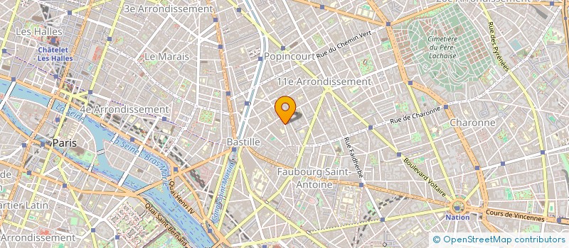 localisation de l'entreprise TEXTO EDITIONS  PARIS