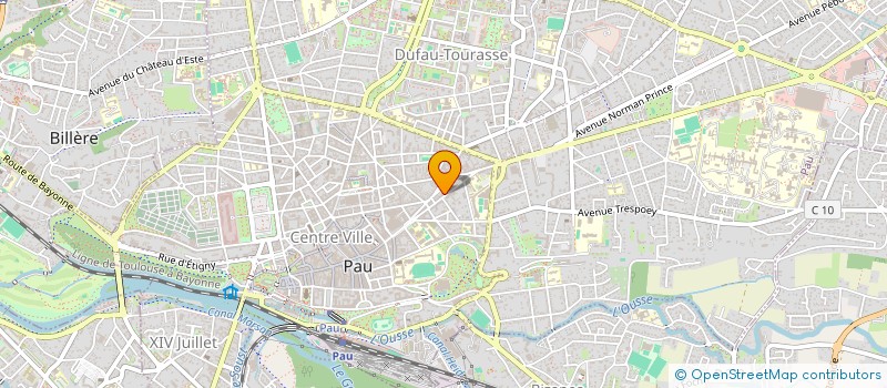 localisation de l'entreprise TEXTO PUBLICATIONS à PAU