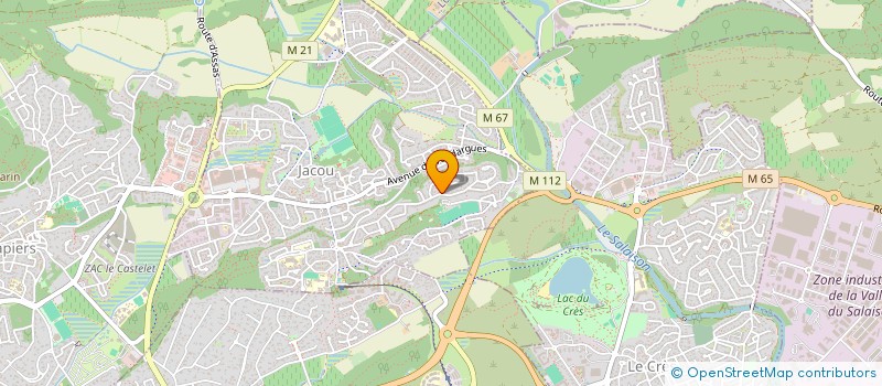 localisation de l'entreprise TEXTOPROD  AUBAIS