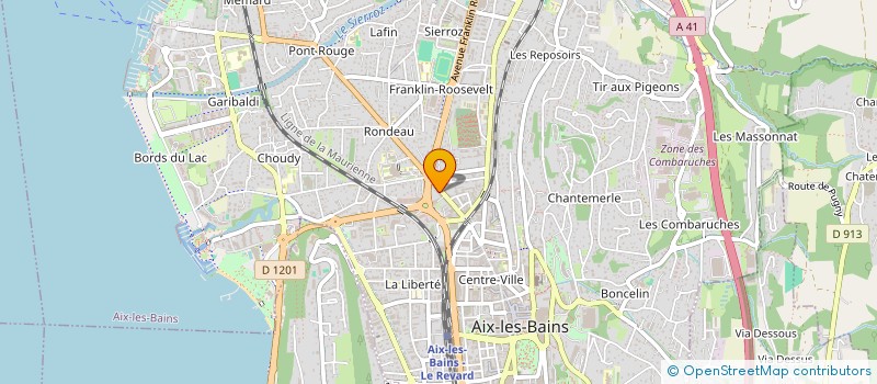 localisation de l'entreprise TEXTURE  AIX-LES-BAINS