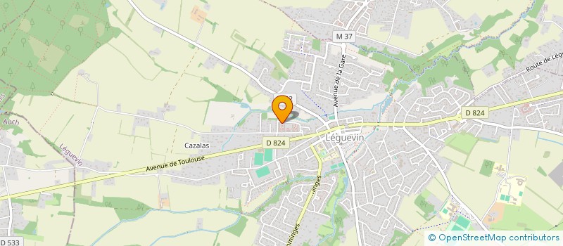 localisation de l'entreprise TEYCHENE DEVELOPPEMENT  RIEUX-VOLVESTRE