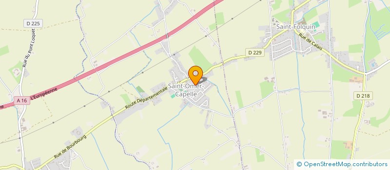 localisation de l'entreprise TEYCY  SAINT-OMER-CAPELLE