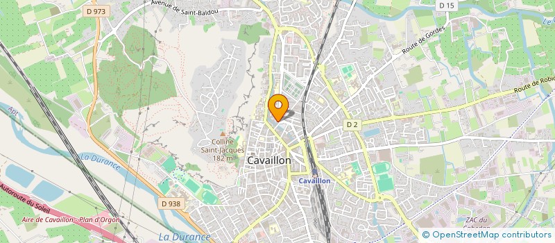 localisation de l'entreprise TEYOMA à CAVAILLON