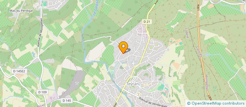 localisation de l'entreprise TEYRAN JUDO CLUB  TEYRAN