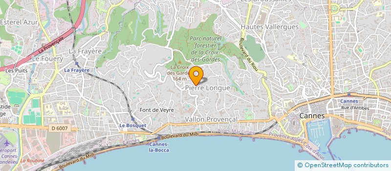 localisation de l'entreprise TEYSS DESIGN RIVIERA à CANNES
