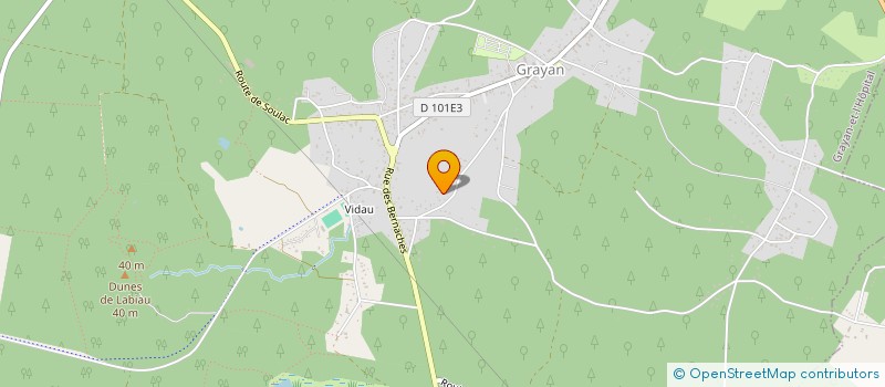 localisation de l'entreprise TEYSSANDIER  GRAYAN-ET-L'HOPITAL