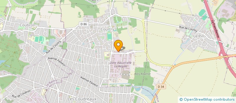 localisation de l'entreprise TEYSSEDOU à COURTRY