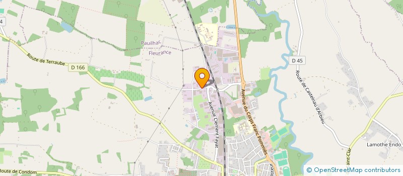 localisation de l'entreprise TEYSSIE SOLAIRE  FLEURANCE