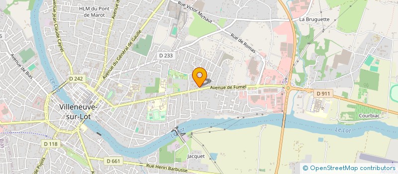 localisation de l'entreprise TEYSSIER DAVID  VILLENEUVE-SUR-LOT