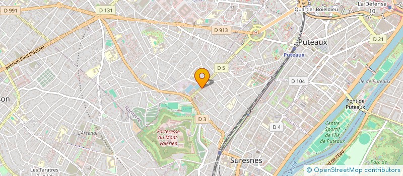 localisation de l'entreprise TEZ CONSULTING  SURESNES