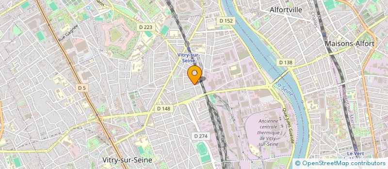 localisation de l'entreprise TEZAN  VITRY-SUR-SEINE