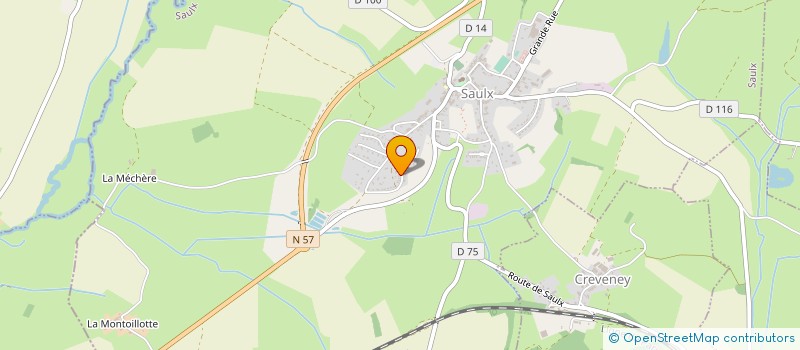 localisation de l'entreprise TEZO  SAULX