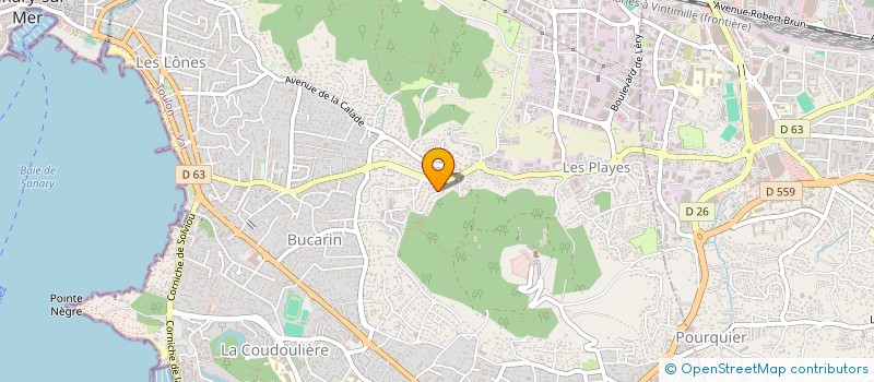 localisation de l'entreprise TEZZY à SIX-FOURS-LES-PLAGES