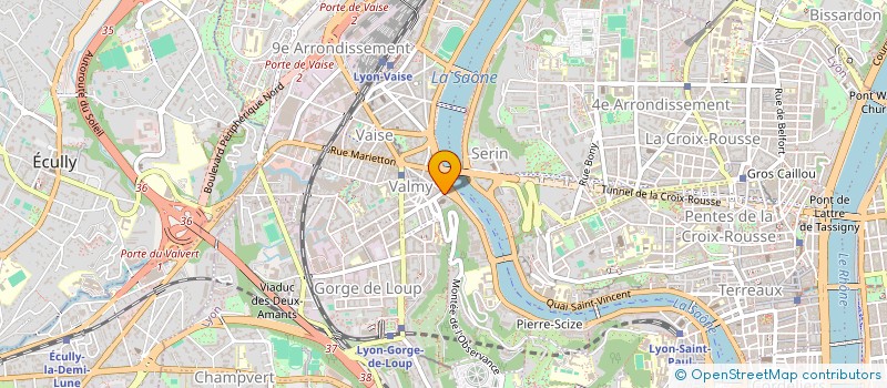 localisation de l'entreprise TF.AMEUBLEMENT à LYON
