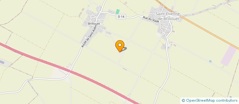 localisation de l'entreprise TF BATIMENT  SAINT-ETIENNE-DE-BRILLOUET