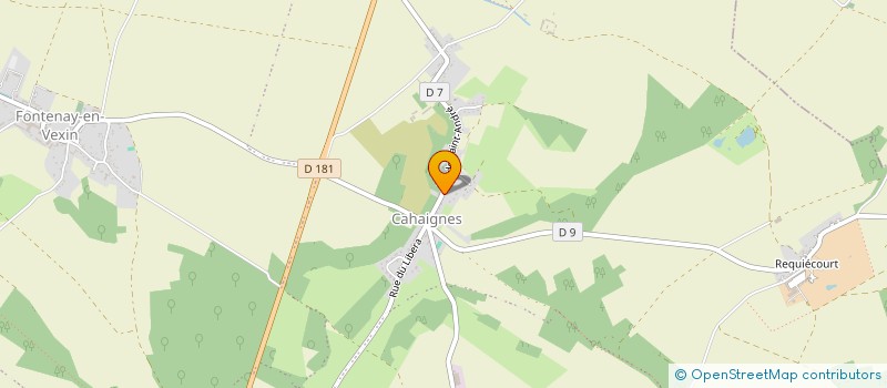 localisation de l'entreprise TF BATIMENTS SARL  VEXIN-SUR-EPTE