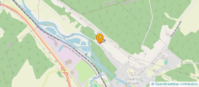 localisation de l'entreprise TF CALOT  CHATEL-SUR-MOSELLE