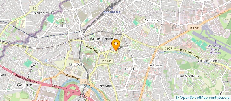 localisation de l'entreprise TF CONSEILS à ANNEMASSE