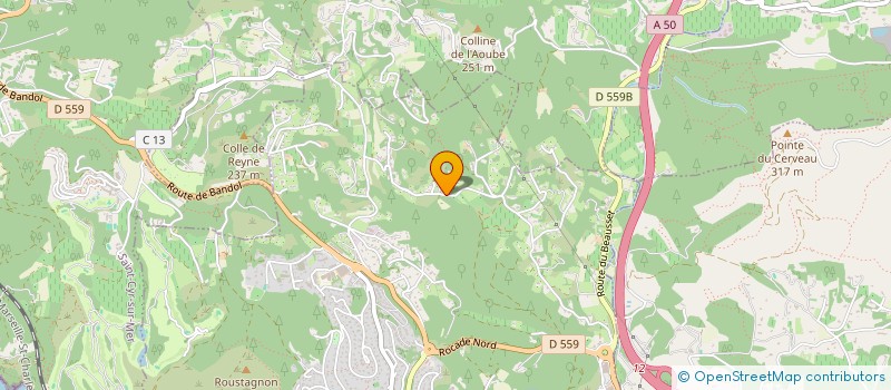 localisation de l'entreprise TF CONSTRUCTION RENOVATION  BANDOL