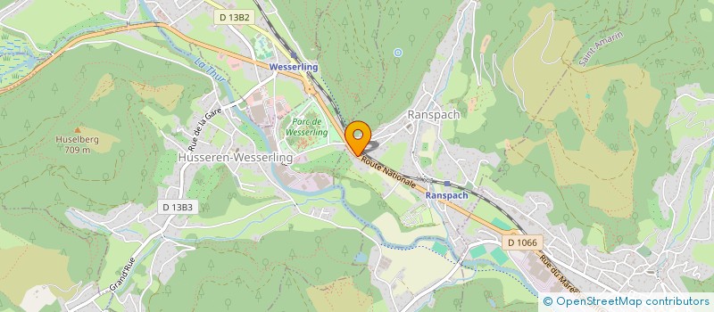 localisation de l'entreprise TF CONTROLE  RANSPACH