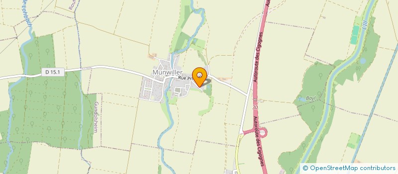 localisation de l'entreprise TF CORPORATE  MUNWILLER