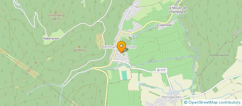 localisation de l'entreprise TF CYCLES  ITTENHEIM