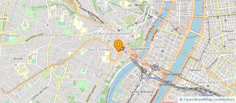localisation de l'entreprise TF FERMETURES à LYON 5EME