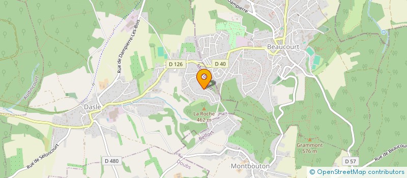 localisation de l'entreprise TF IMMO  DASLE