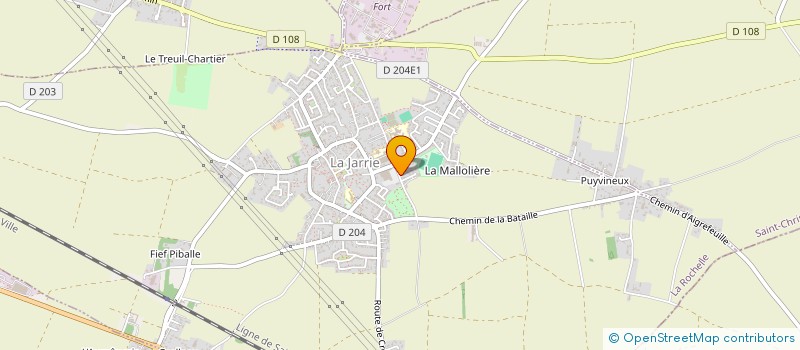 localisation de l'entreprise TF IMMOBILIER  LA JARRIE