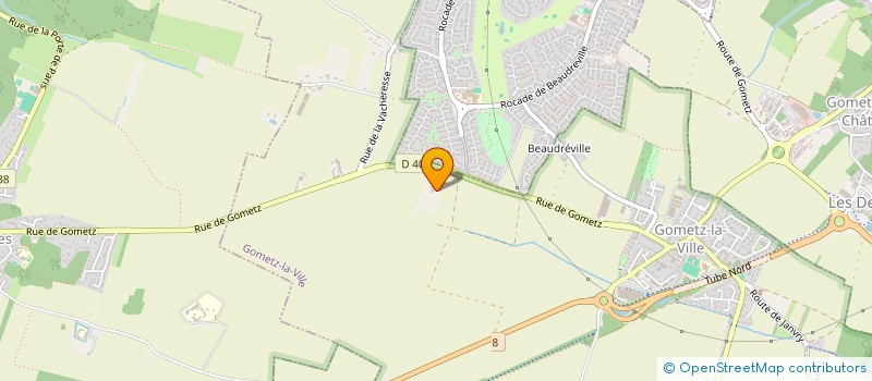 localisation de l'entreprise TF JARDIN  GOMETZ-LA-VILLE