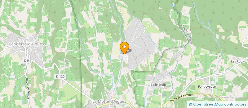 localisation de l'entreprise TF LUBERON  LA MOTTE-D'AIGUES