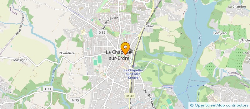 localisation de l'entreprise TF NEWS à LA CHAPELLE-SUR-ERDRE