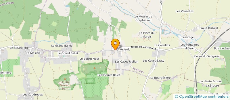 localisation de l'entreprise TF PARTS  HUISMES