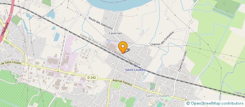 localisation de l'entreprise TF PATRIMOINE  SAINT-LOUBES