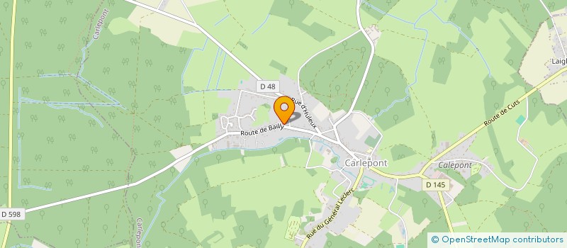 localisation de l'entreprise TF RACING  CARLEPONT