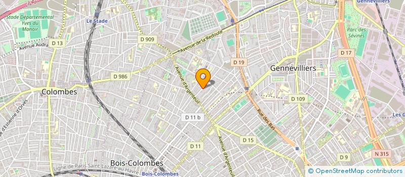 localisation de l'entreprise TF SWEETIES  ASNIERES-SUR-SEINE