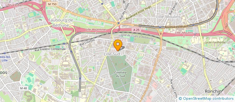 localisation de l'entreprise TF THEOULE à LILLE