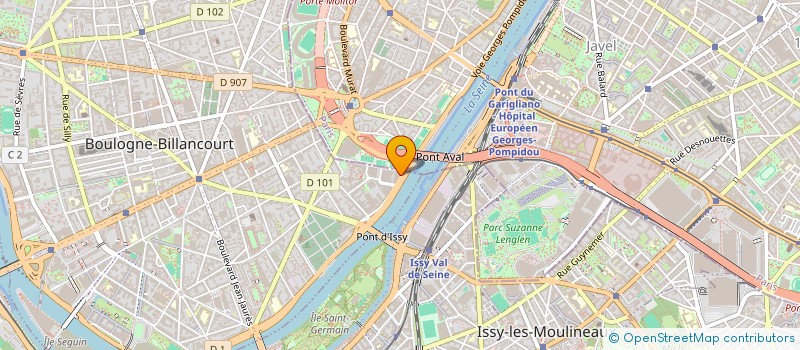 localisation de l'entreprise TF1 FILMS PRODUCTION à BOULOGNE-BILLANCOURT