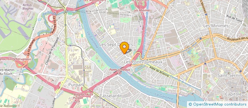 localisation de l'entreprise TF2B à TOULOUSE