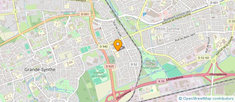 localisation de l'entreprise TFBAJ à DUNKERQUE