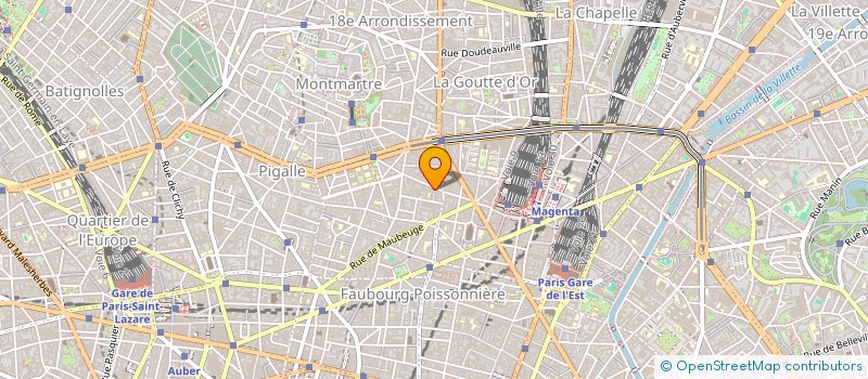 localisation de l'entreprise TFBI DIV'IMMO  PARIS