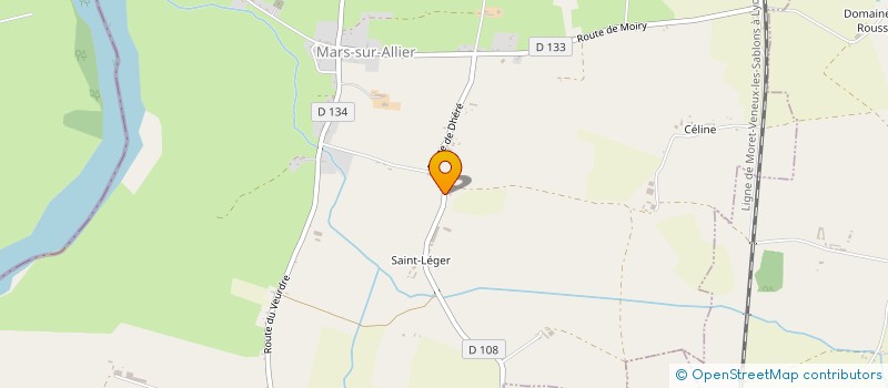 localisation de l'entreprise TFBP à MARS-SUR-ALLIER