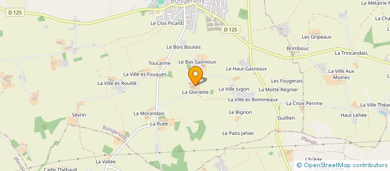 localisation de l'entreprise TFC  BOISGERVILLY