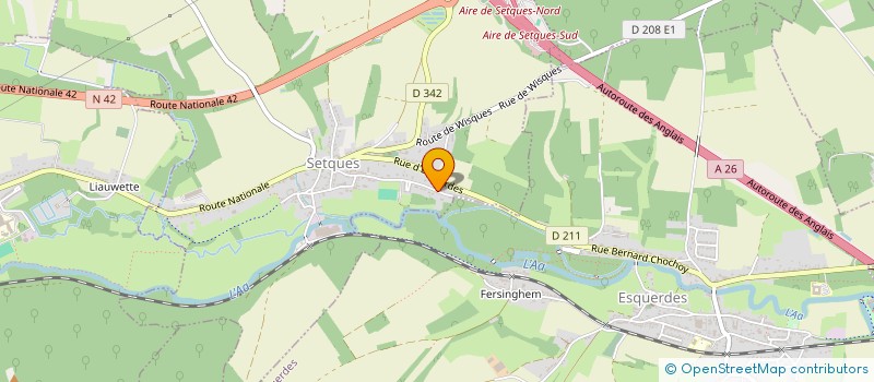 localisation de l'entreprise TFC  BOE