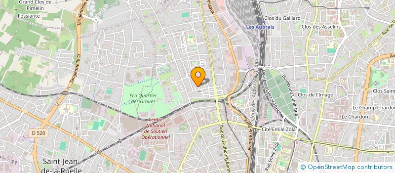 localisation de l'entreprise TFC FORMATION CONDUITE  ORLEANS