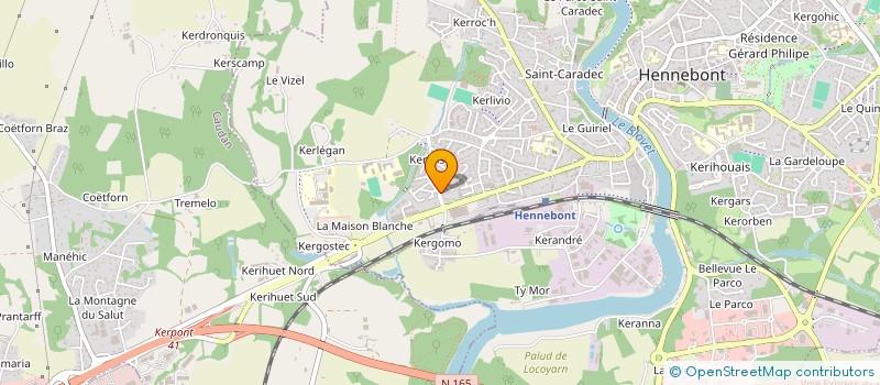 localisation de l'entreprise TFC KERBOST  HENNEBONT