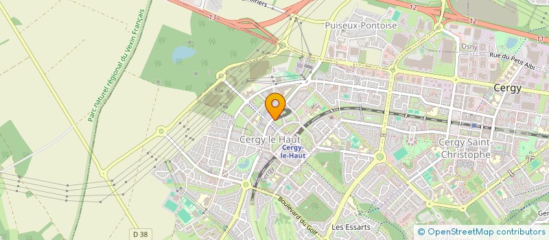 localisation de l'entreprise TFC TELECOM  CERGY