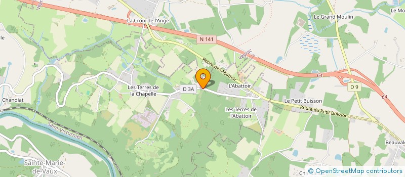 localisation de l'entreprise TFCA  VEYRAC