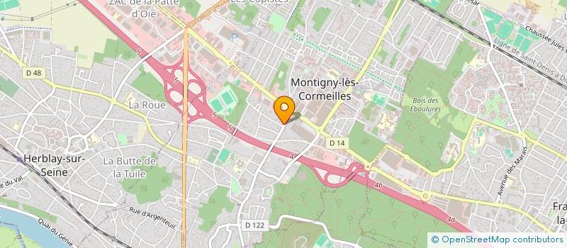 localisation de l'entreprise TFCM  MONTIGNY-LES-CORMEILLES