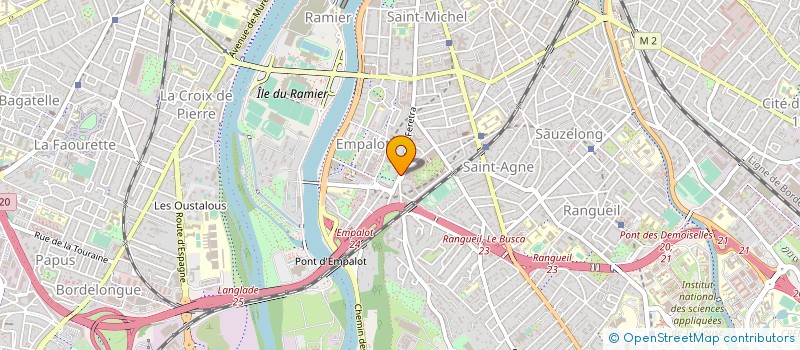 localisation de l'entreprise TFCREACT à TOULOUSE
